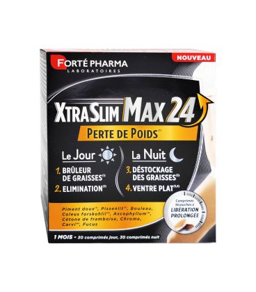 Forté Pharma Xtraslim Max 24 60 Comprimés