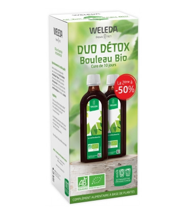 Weleda Jus de Bouleau Bio 2x200Ml