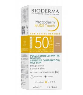 Bioderma Photoderm Nude Touch Teinté Medium SPF50 40Ml