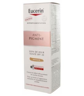 Eucerin Anti Pigment Soin de Jour Teinte Médium SPF30 50Ml