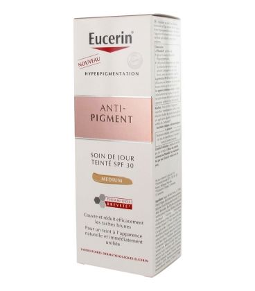 Eucerin Anti Pigment Soin de Jour Teinte Médium SPF30 50Ml