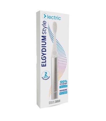 Elgydium Style Recycled Brosse à Dents Electrique Silver