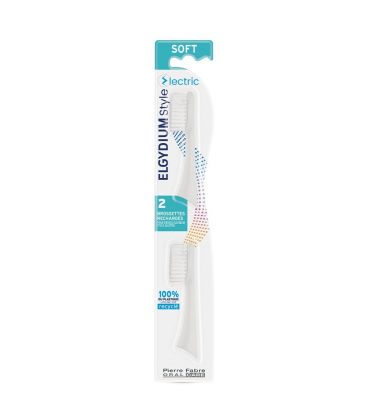 Elgydium Style Recycled Brosse à Dents Electrique Recharge Souple