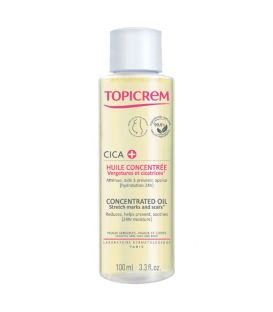 Topicrem Cica huile Concentrée Vergetures et Cicatrices 100Ml