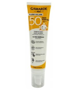 Gamarde Solaires Fluide SPF50 Bébé 100Ml