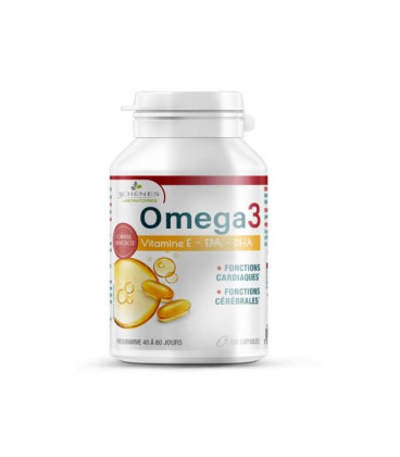 Les 3 Chênes Omega 3 2x60Capsules