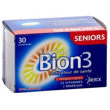 Bion 3 Seniors 30 Comprimés pas cher