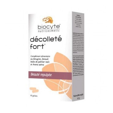 Biocyte Décolleté Fort 60 Gélules pas cher