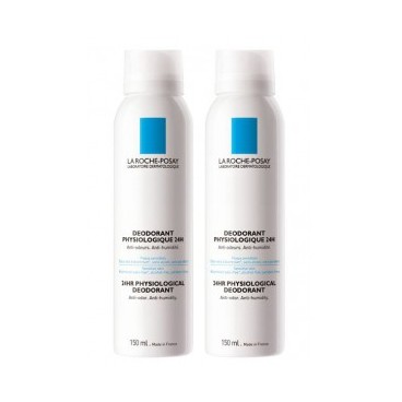 La Roche Posay Déodorant 24 Heures Aérosol 2x150Ml pas cher