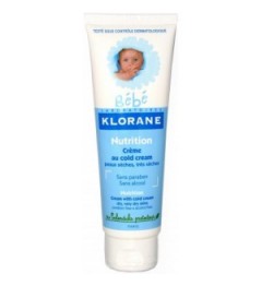 Klorane Bébé Crème Nutritive au Cold Cream 40Ml pas cher