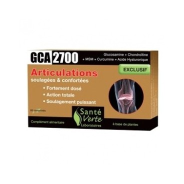 Santé Verte GCA 2700 Articulations 60 Comprimés pas cher