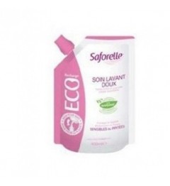 Saforelle Soin Lavant Doux Ecorecharge 400Ml pas cher