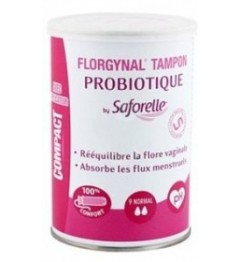 Florgynal Probiotique Tampon Avec Applicateur Normal Boite de 9