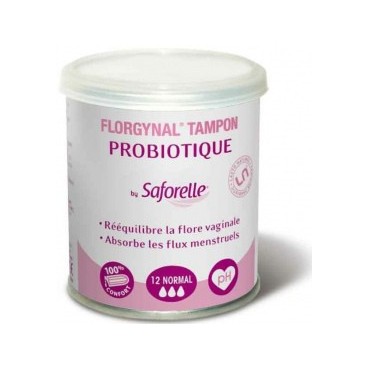 Florgynal Probiotique Tampon Sans Applicateur Normal Boite de