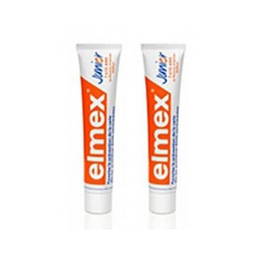 Elmex Junior Dentifrice 2x75ml pas cher