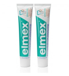 Elmex Dentifrice Sensitive Dents Sensibles 2x75Ml pas cher