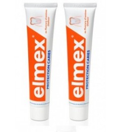 Elmex Protection Caries Dentifrice 2x75ml pas cher