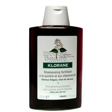 Klorane Shampoing Fortifiant à la Quinine 200ml pas cher