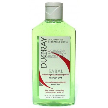 Ducray Sabal Shampoing Cheveux Gras 200ml pas cher