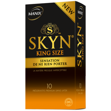 Manix Préservatif Skyn King Size Boite de 10 pas cher