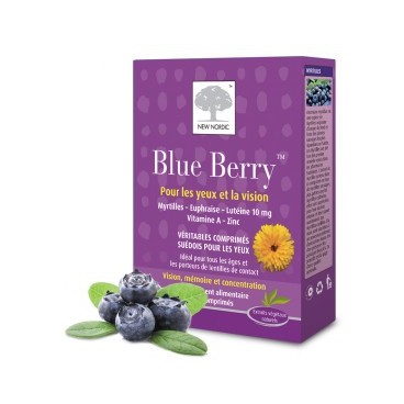Blue Berry Comprimé Vision Oculaire Boite de 60