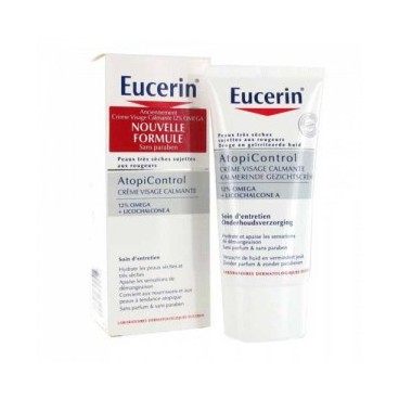 Eucerin Atopi Control Crème Visage Calmante 50Ml, Eucerin Atopi