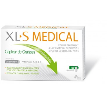 XL-S Medical Capteur de Graisse 60 Comprimés