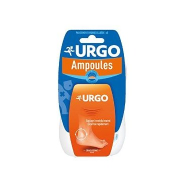 Urgo Traitement Ampoules Talon Seconde Peau 5 pansements