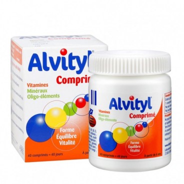 Alvityl à Avaler 40 Comprimés