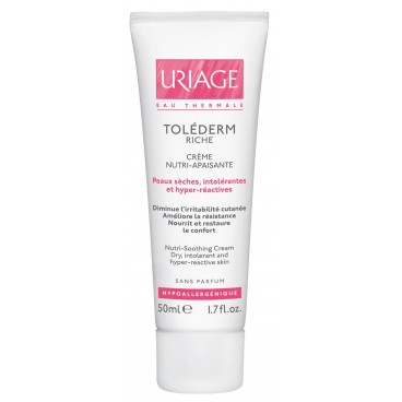 Uriage Toléderm Riche Crème Nutri Apaisante 50ml, Uriage