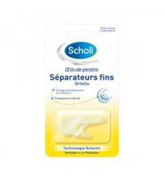 Scholl Séparateurs d'Orteils Fins Gelactiv