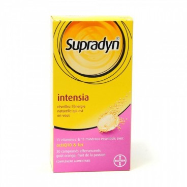 Supradyn Intensia + Effervescent 30 Comprimés