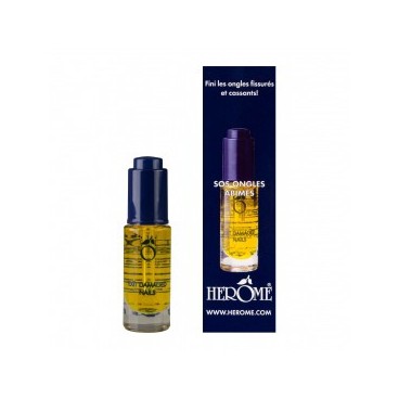 Herome Solution Réparatrice Ongles Abimés 7Ml, Herome Solution