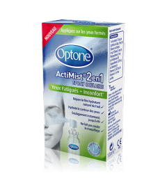 Optone Spray Actimist Yeux Fatigués 10Ml