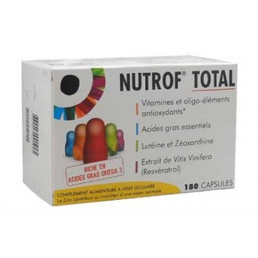 Nutrof Total Capsules Visée Oculaire Boite de 180