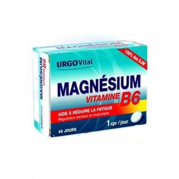 Go Vital Magnésium Vitamine B6 45 Comprimés