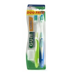 Gum Activital Brosse à Dents Medium Lot de 2 pas cher