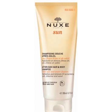 Nuxe Sun Shampooing Douche Après Soleil Corps et Cheveux 200Ml