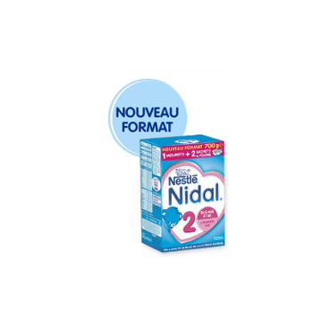 Nidal Lait 2ème Age Bag In Box 2x350 grammes