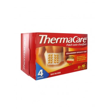 Thermacare Patch Chauffant Anti-Douleur Dos Boite de 4