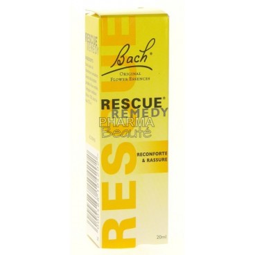 Fleurs de Bach Rescue Gouttes 20 ml pas cher