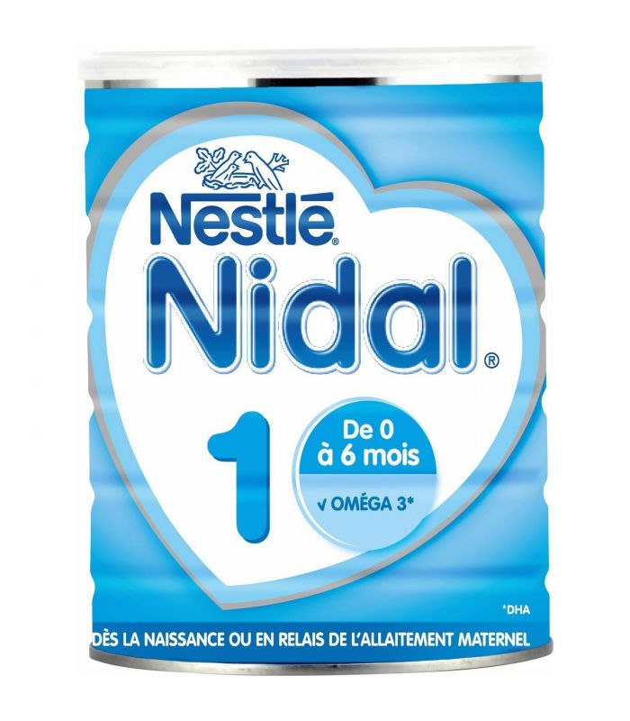 Acheter Nidal Lait 1er Age Bag In Box 2x350 grammes pas cher chez meilleurs prix