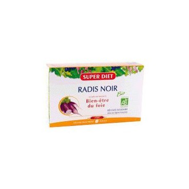 Superdiet Solution Buvable Radis Noir 20 Ampoules