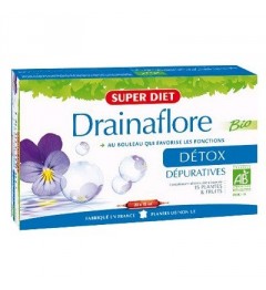 Superdiet Solution Buvable Drainaflore 30 Ampoules