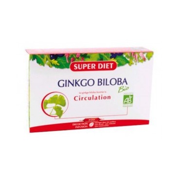 Superdiet Solution Buvable Ginkgo 20 Ampoules