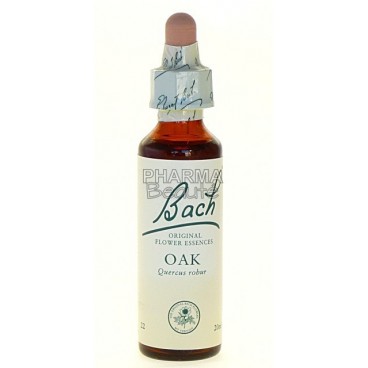 Fleurs de Bach Oak 20 ml pas cher