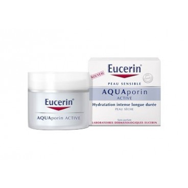 Eucerin Aquaporin Active Soin Hydratant Peaux Sèches 50Ml