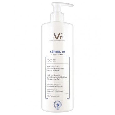 SVR Xerial 10 Lait Corps Peaux Sèches 400Ml