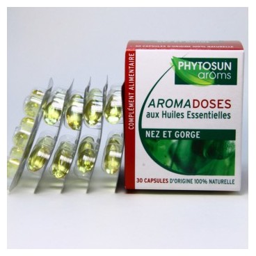 Phytosun Aroms Aromadoses Nez et Gorge Boite de 30