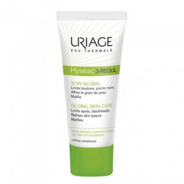 Uriage Hyseac 3 Regul Soin Global 40Ml, Uriage Hyseac 3 Regul